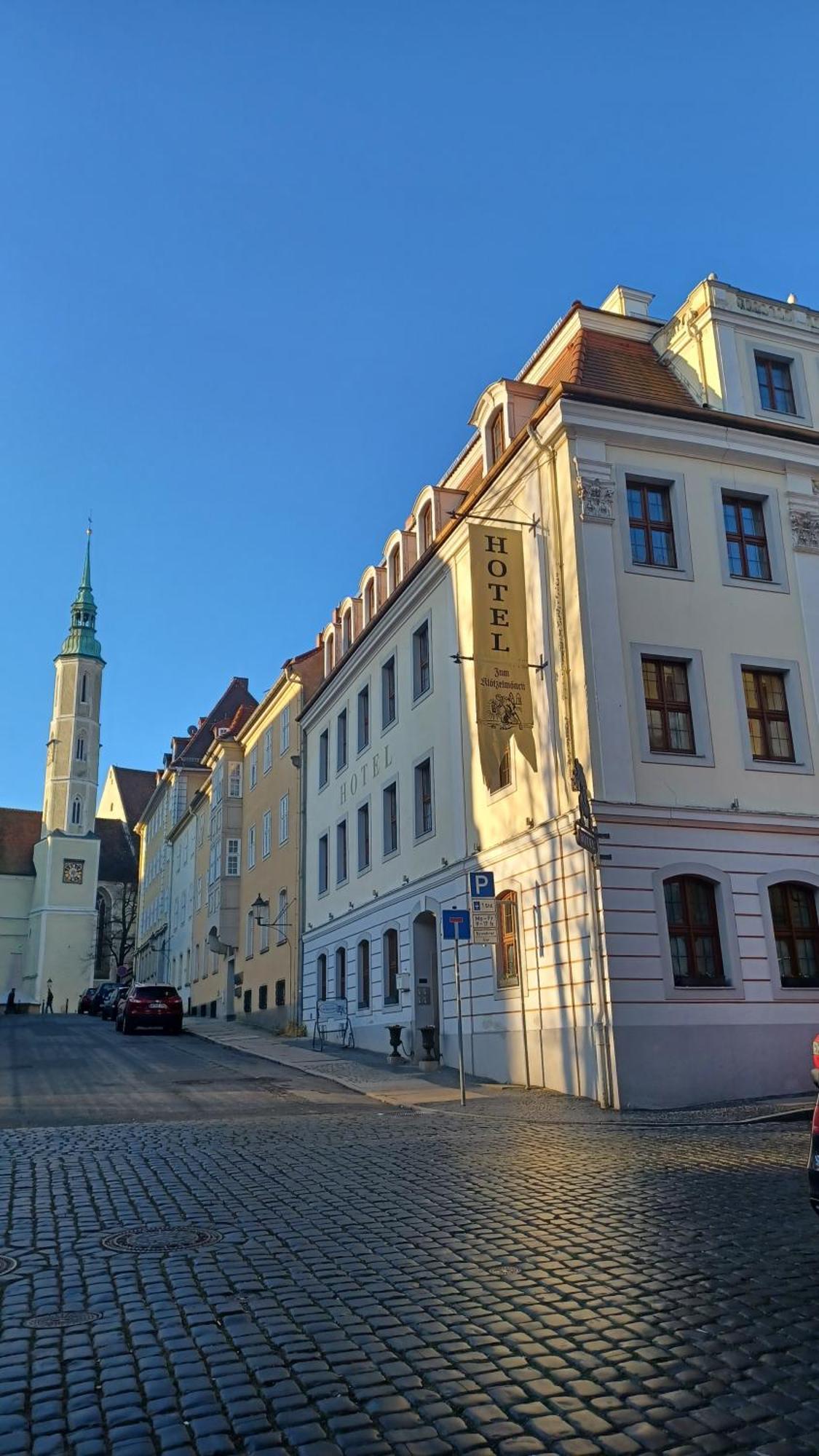 Hotel Zum Kloetzelmoench Гёрлиц Экстерьер фото