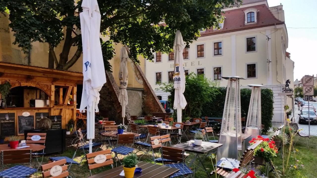 Hotel Zum Kloetzelmoench Гёрлиц Экстерьер фото